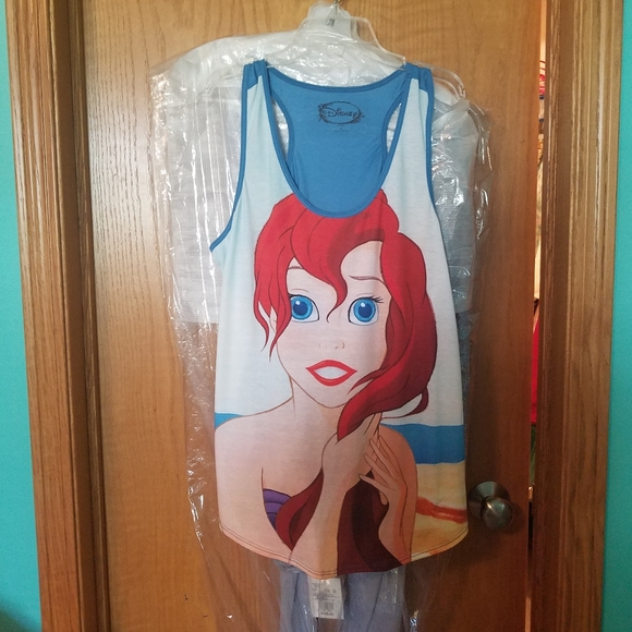 Disney Tops - little mermaid tank top